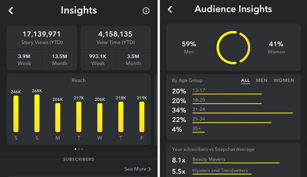 Snapchat opens ads API and offers audience insights
