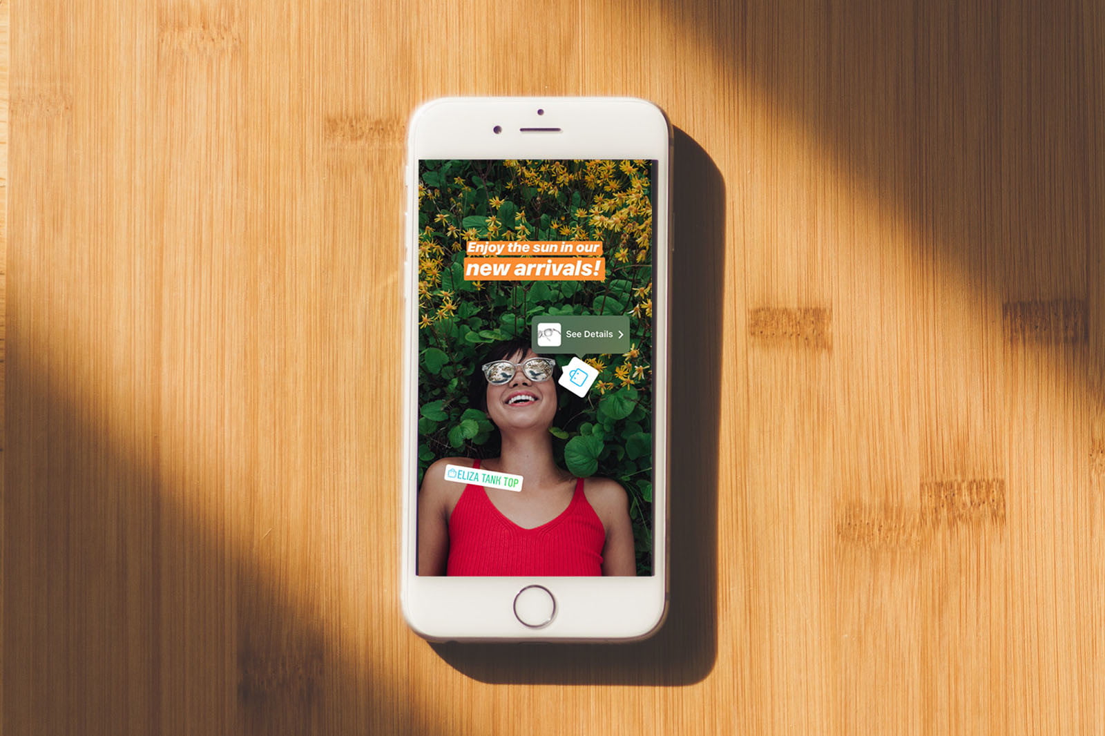 A new shopping bag icon for Instagram Stories