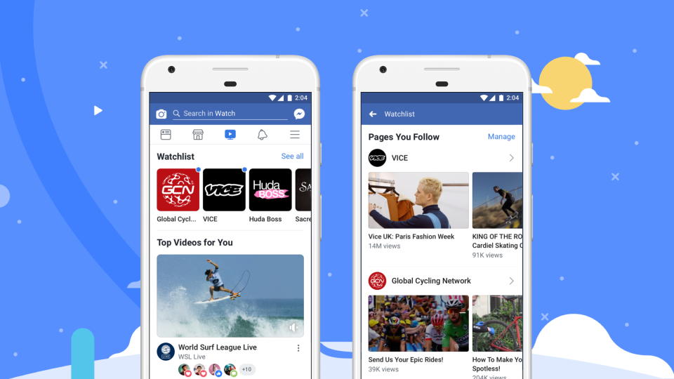 Facebook Watch goes global