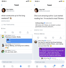 Twitter tests a new layout for replies