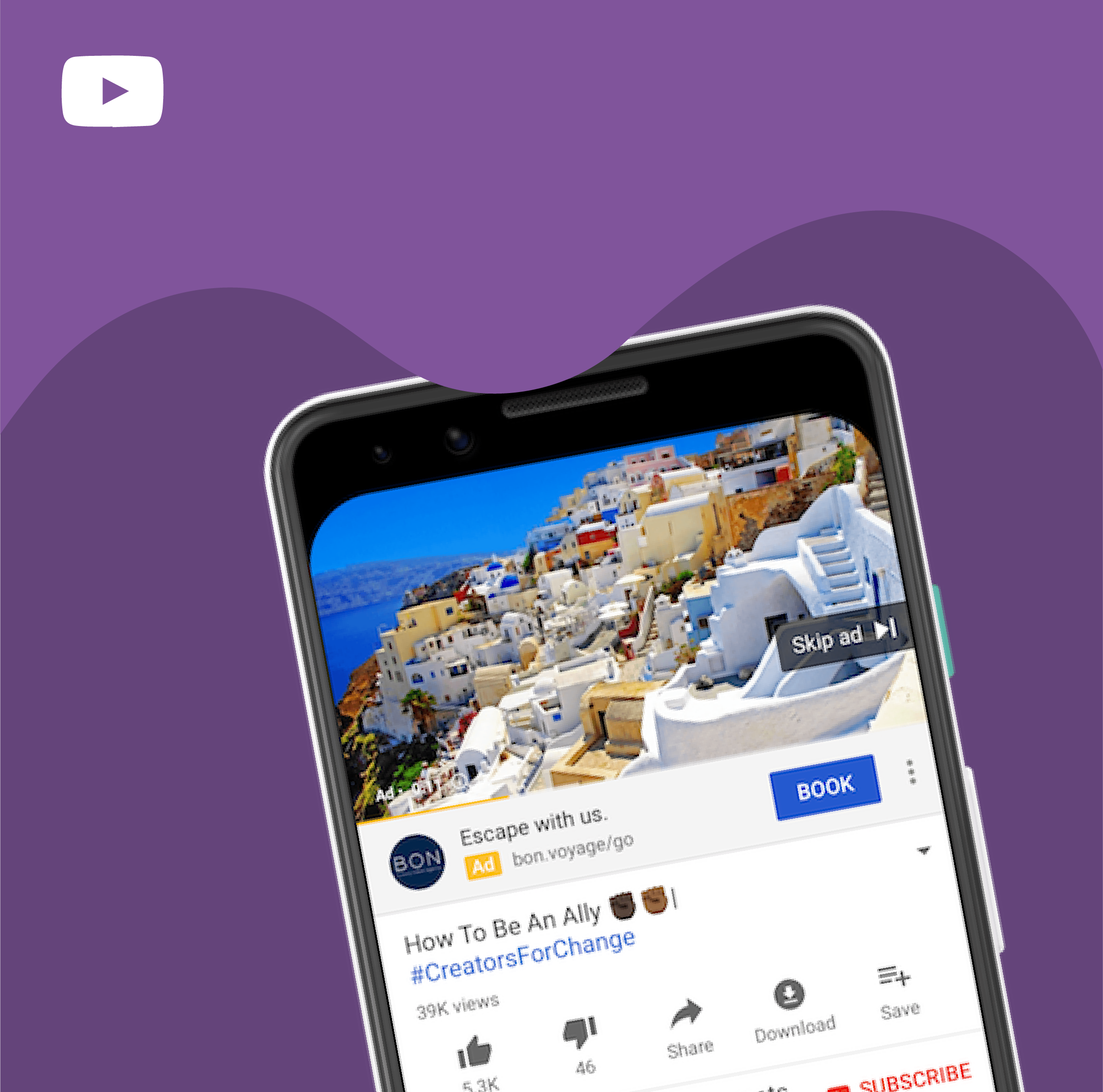 YouTube introduces a new CTA extension