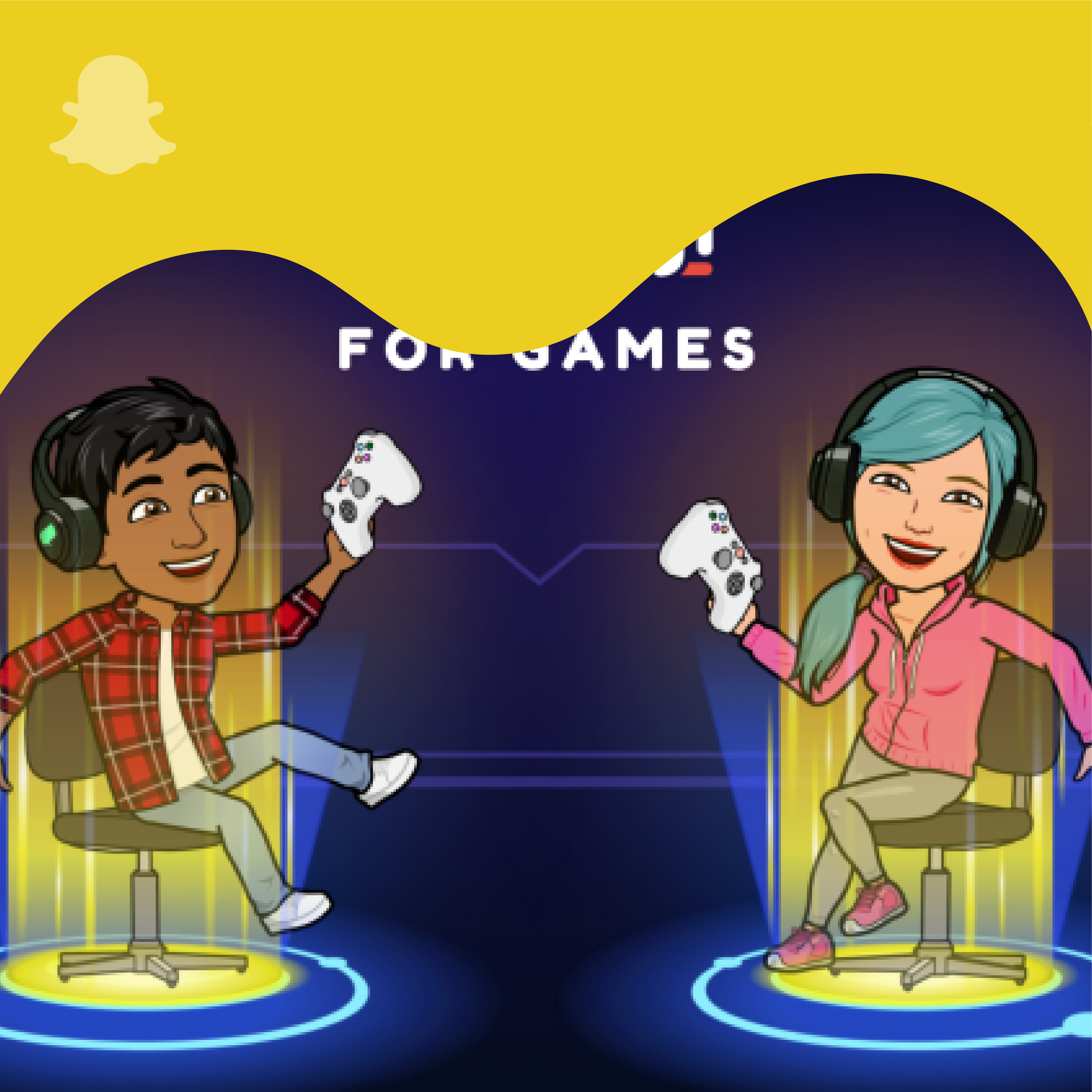 Snapchat adds Bitmoji personalization to Snap Games