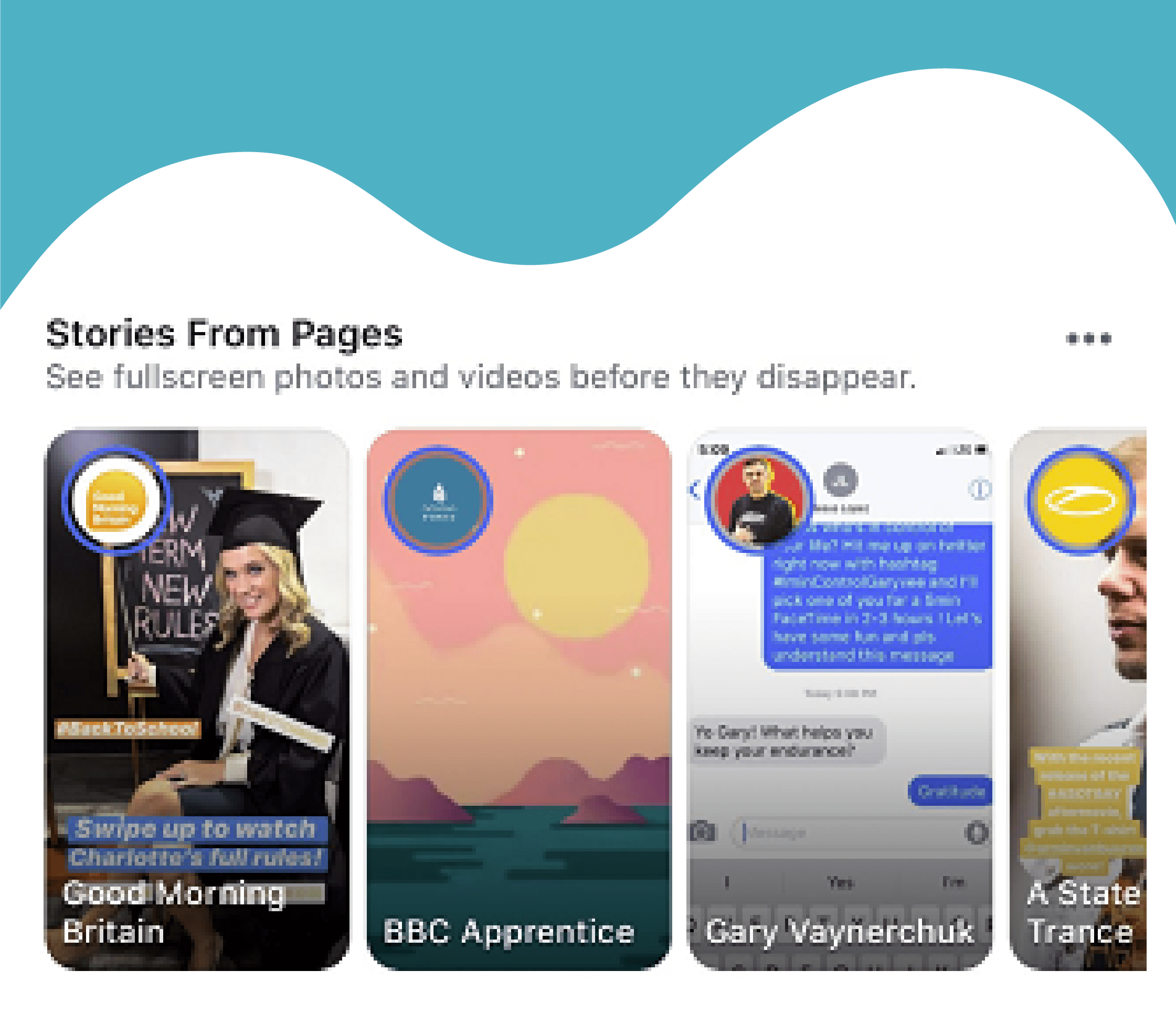 Facebook considers a new prompt for Pages Stories