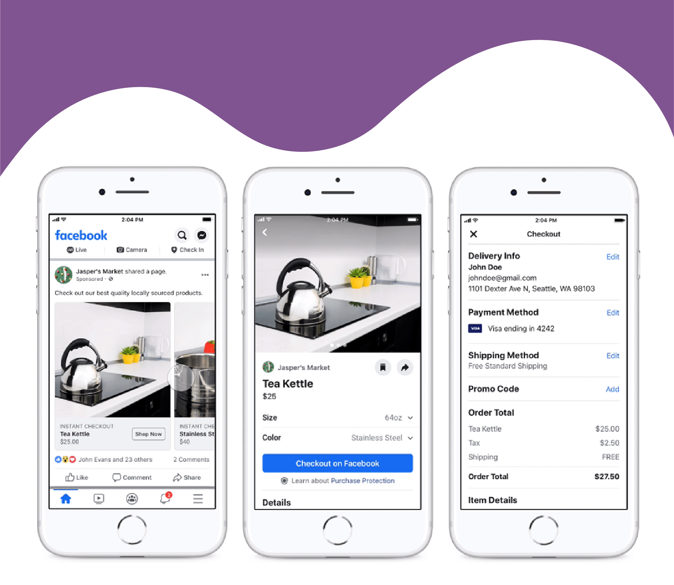 Facebook works on new in-app shopping ads