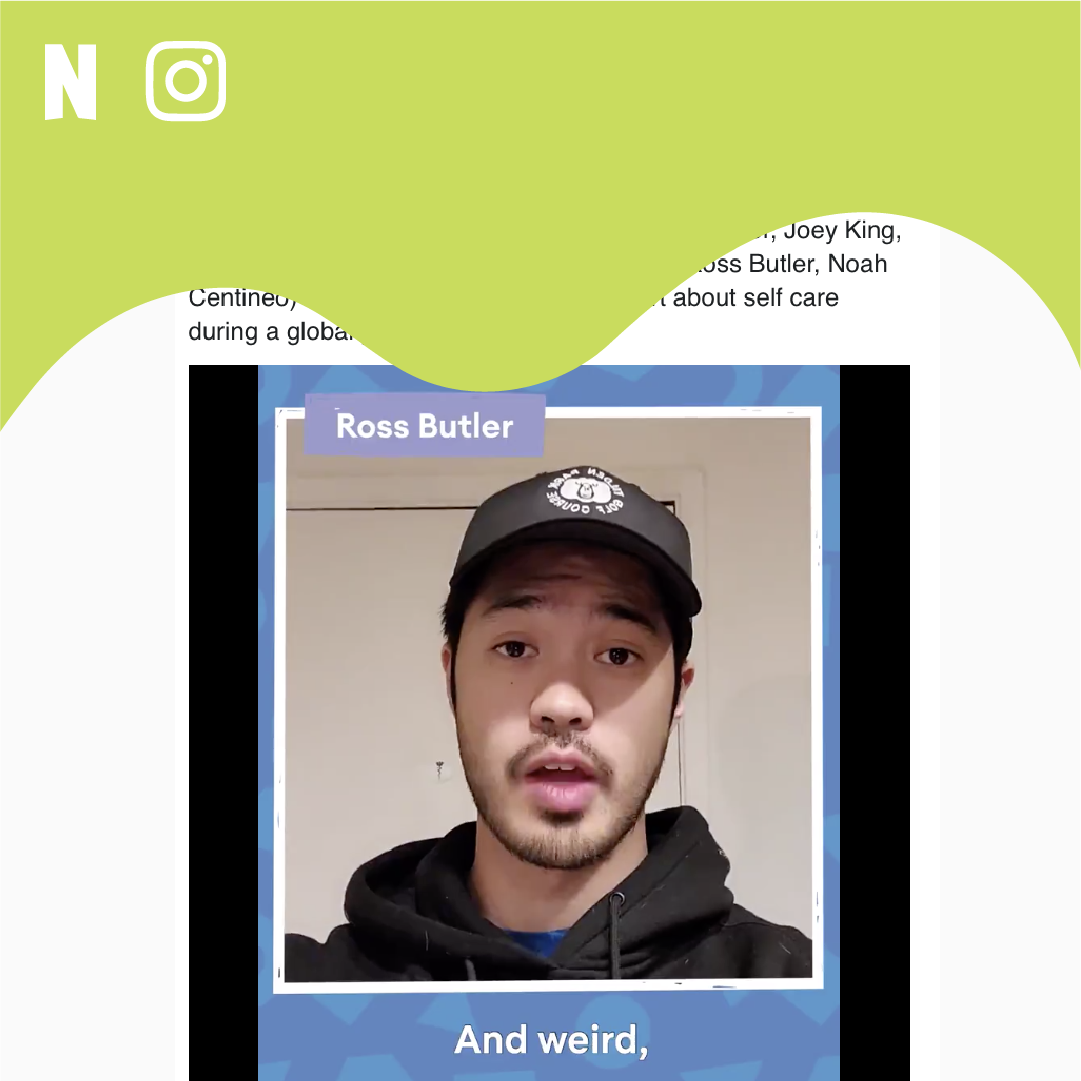 ‘Wanna talk about it’ with Netflix and IG?