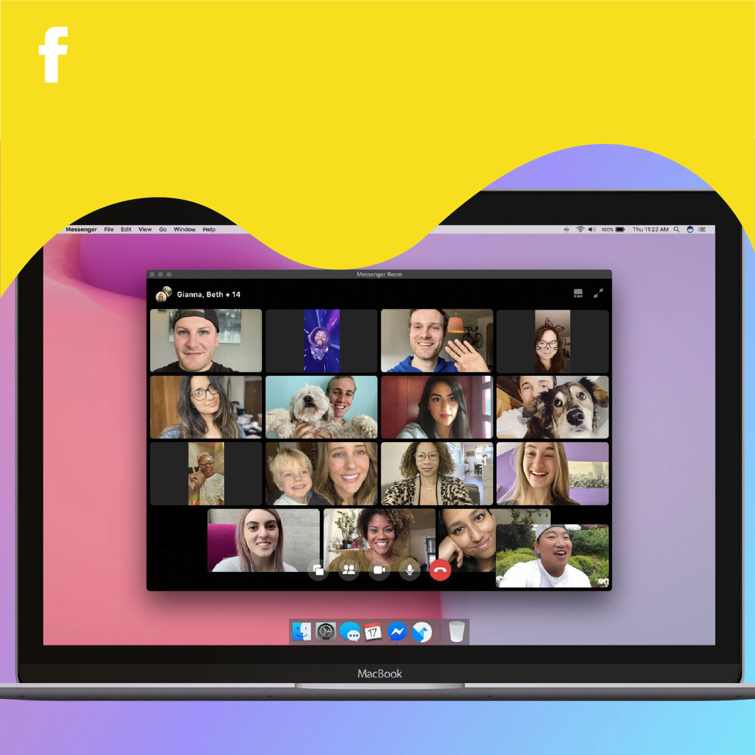 Facebook launches Messenger Rooms