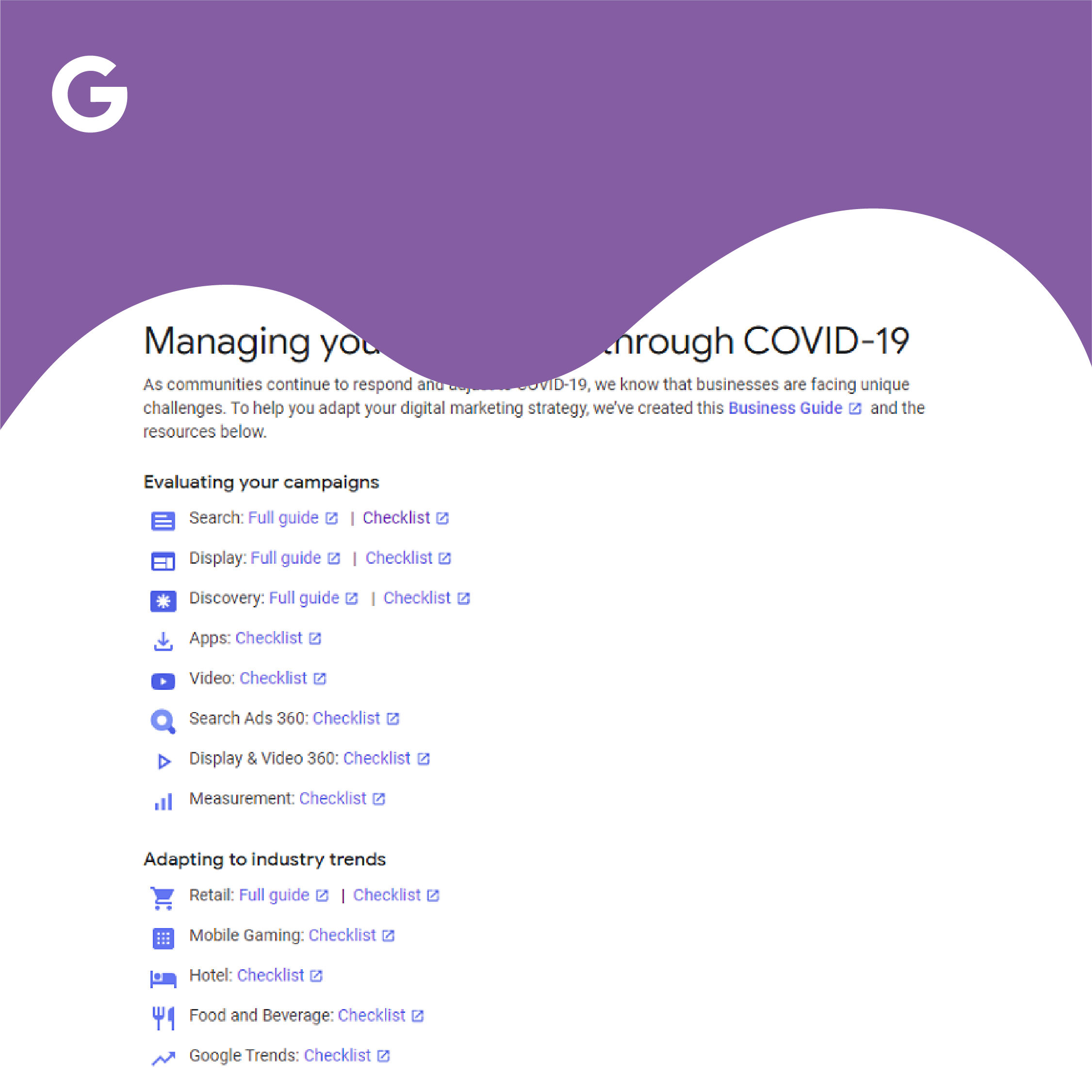 Google launches new COVID-19 hub