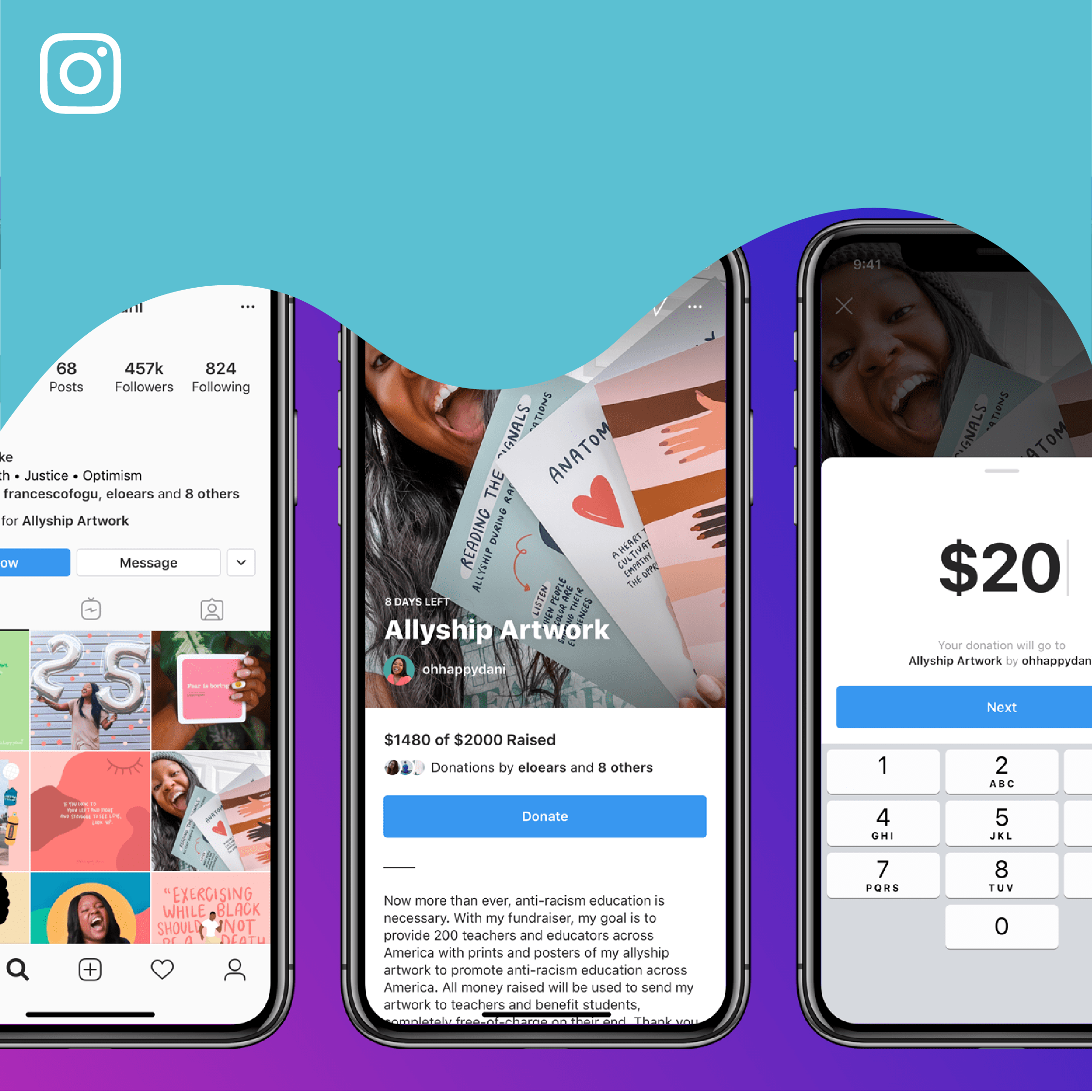 Instagram begins testing ‘Personal Fundraisers’