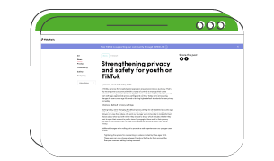 TikTok strengthens safety rules for minors
