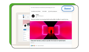 LinkedIn introduces ‘Boost’ content promotion