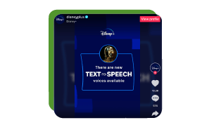 Instagram and TikTok introduce new text-to-speech voice options