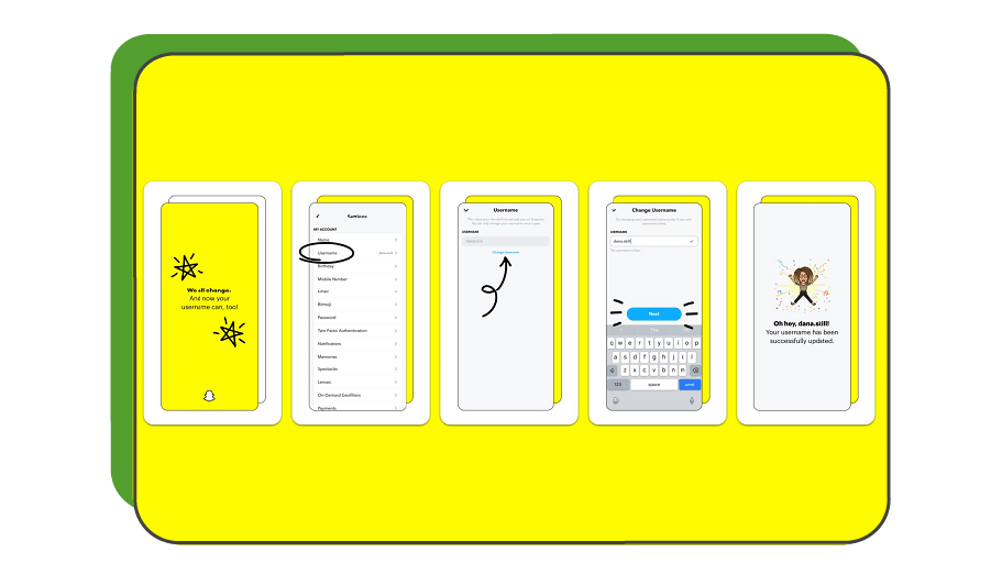 Snapchat to allow username changes