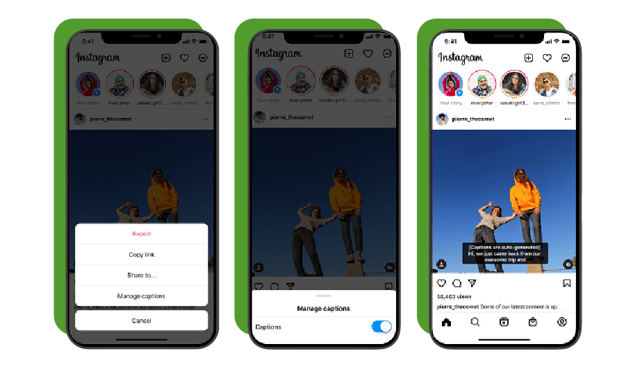 Instagram rolls out auto-captions