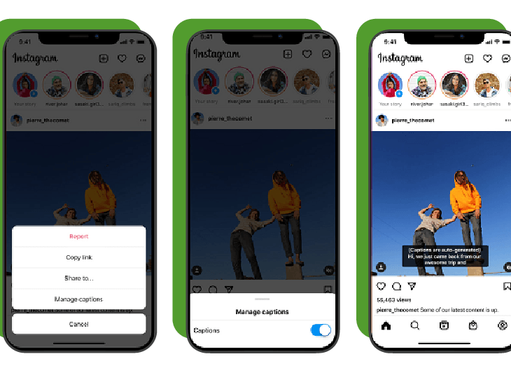 Instagram rolls out auto-captions
