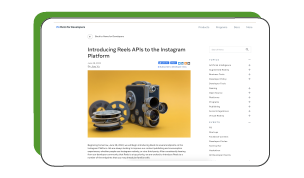 Instagram opens Reels API access