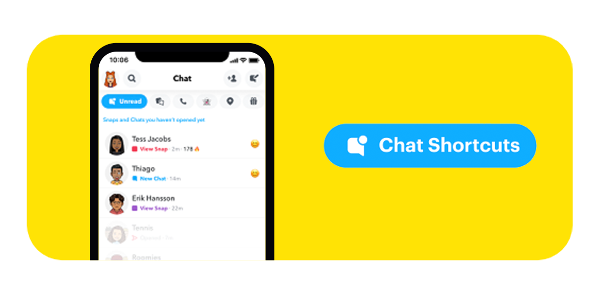 Snapchat's fresh basket of updates