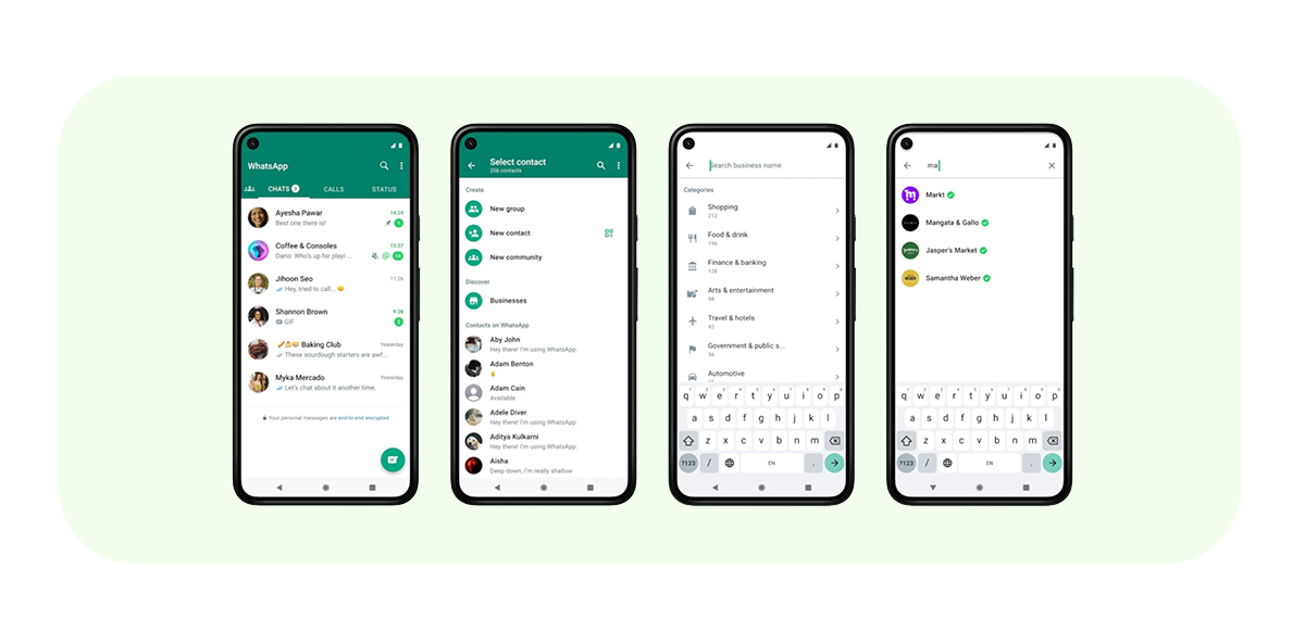 <strong>WhatsApp expands its Yellow Pages-like features</strong>