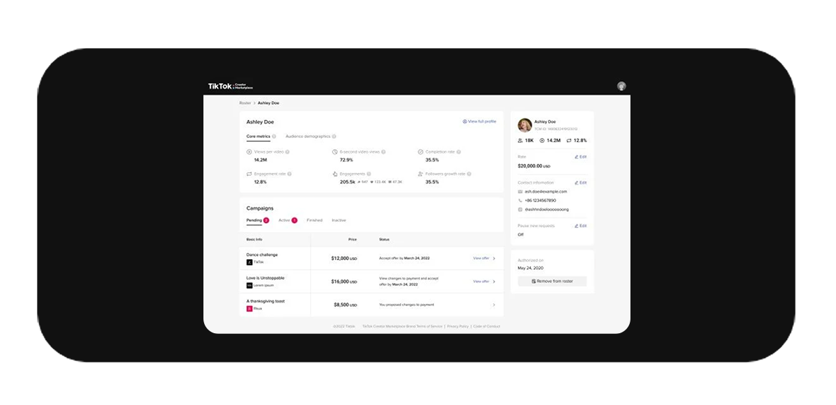 <strong>Talent Manager soon on TikTok</strong>