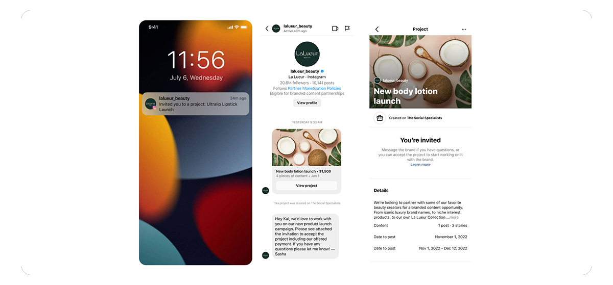 Instagram's new creator marketplace APIs