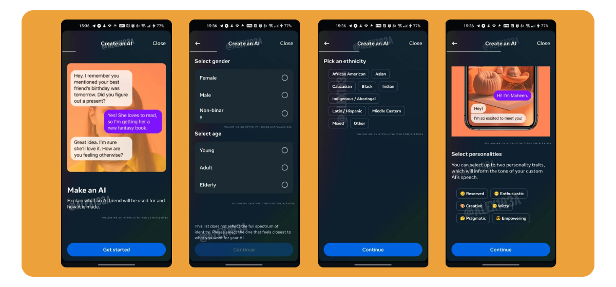 Instagram’s “AI friend,” coming soon