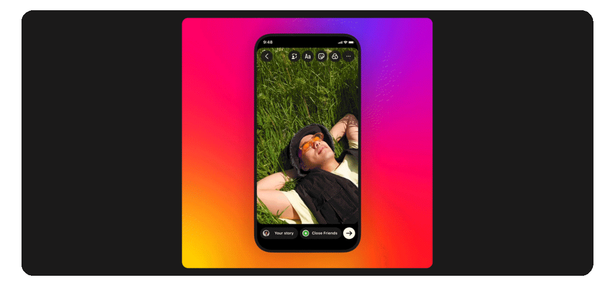 Instagram reveals “Backdrop” for Stories