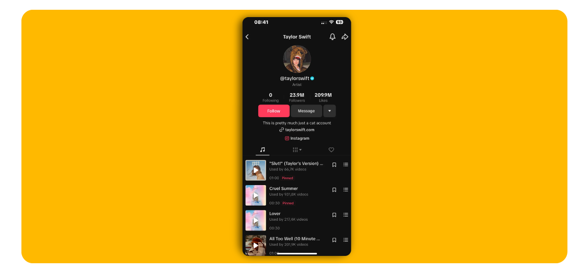 Universal Music mutes TikTok 