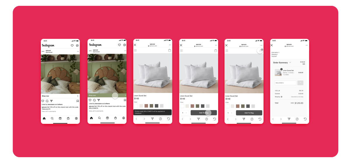 Instagram launches "Ads with Promo Codes"