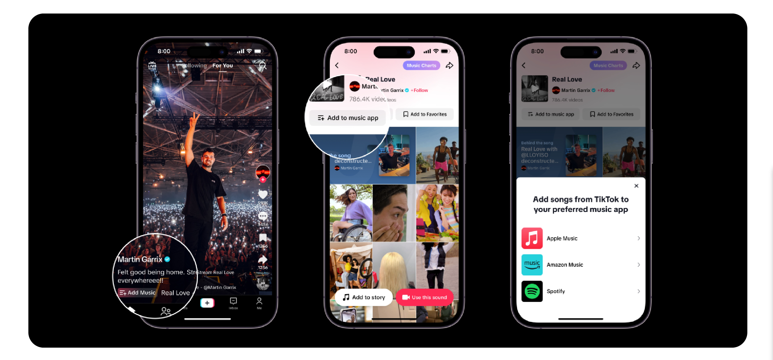 TikTok expands "Add to Music App" feature