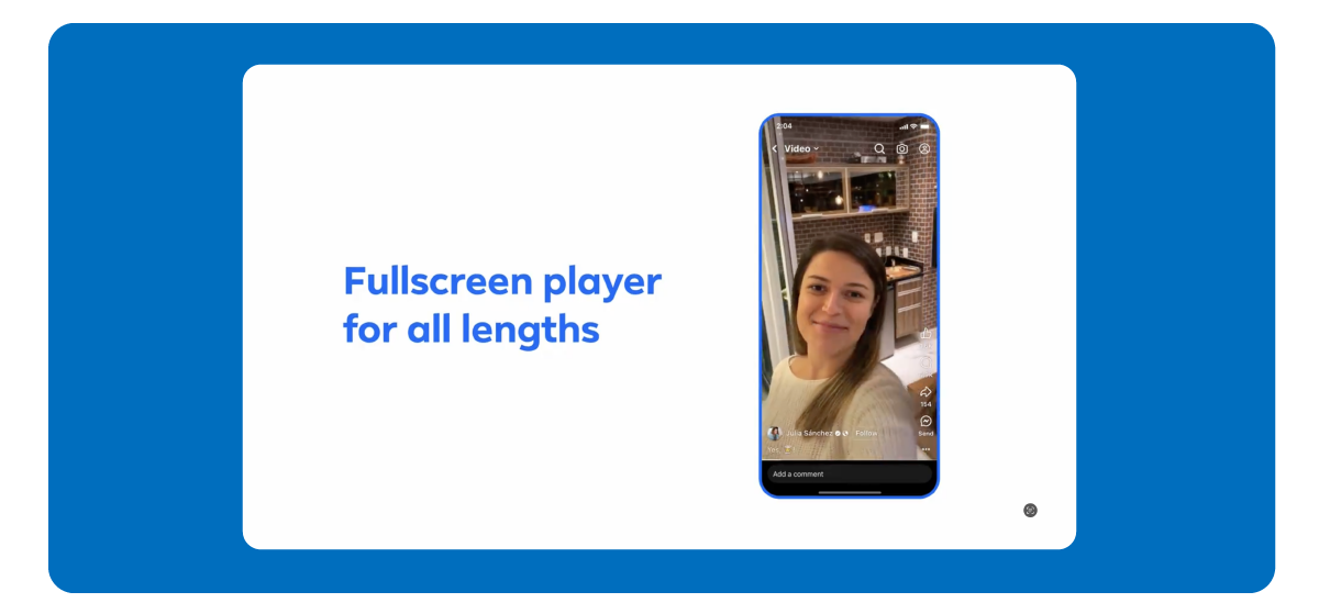 Facebook embraces vertical videos