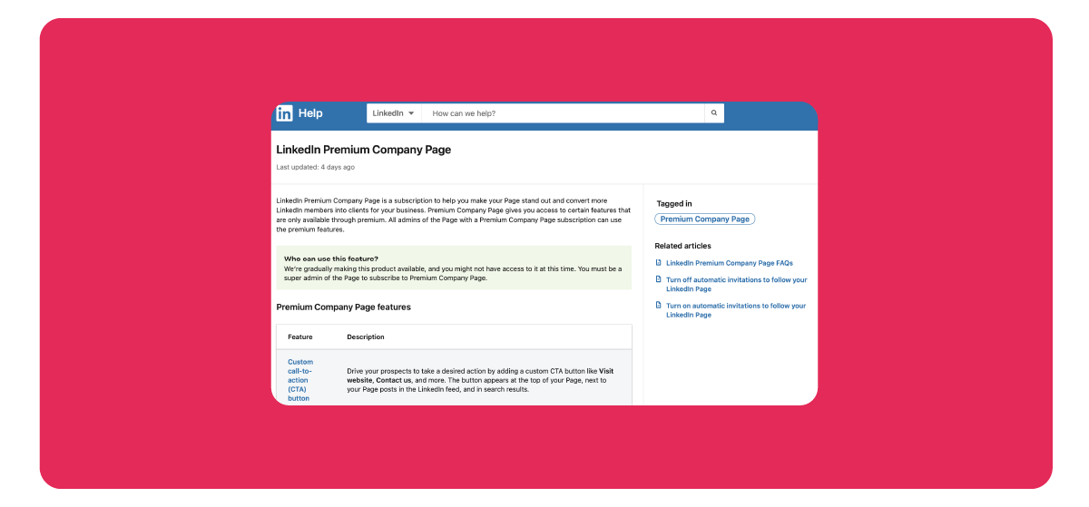LinkedIn unveils Premium Company Pages