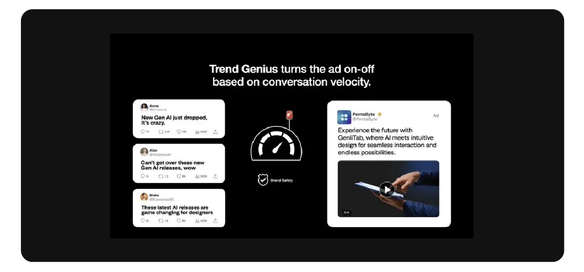 X launches Trend Genius ads