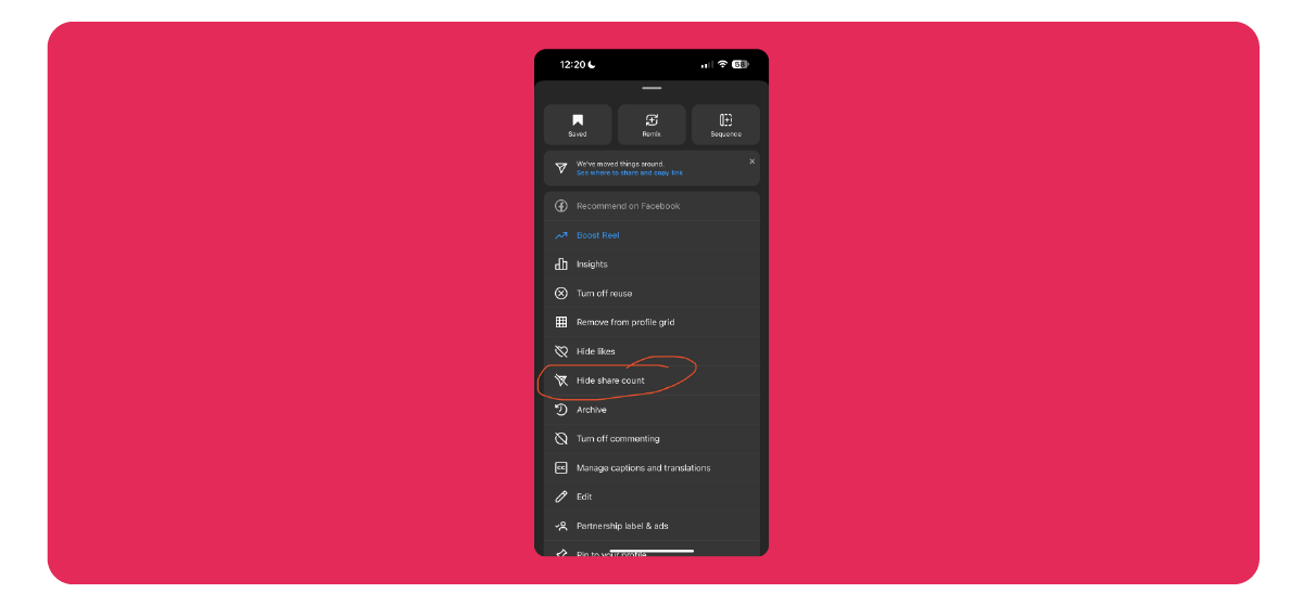 Forget Likes, it's all about Sends now