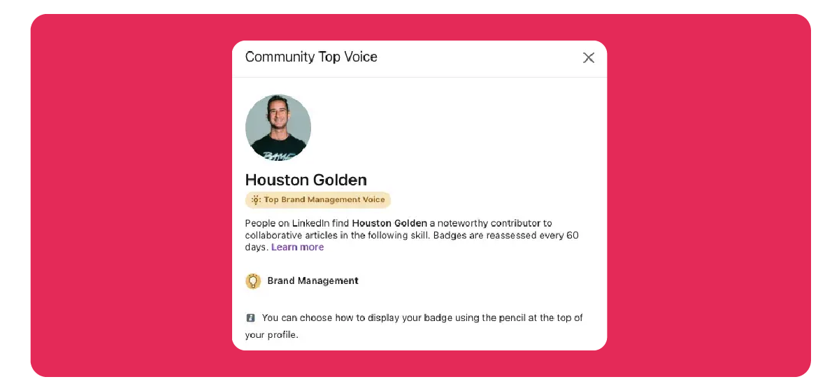 LinkedIn bids farewell to Top Voice badges