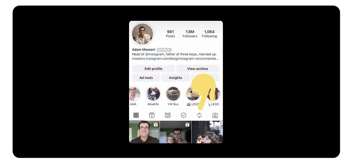 Instagram now allows you to recycle content