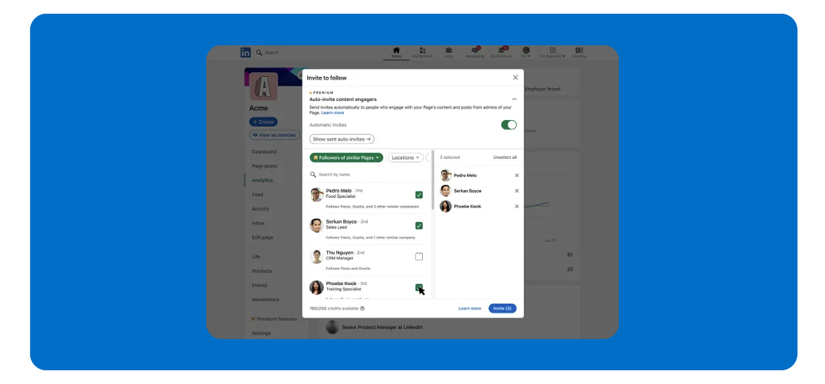 LinkedIn Premium Pages turn one