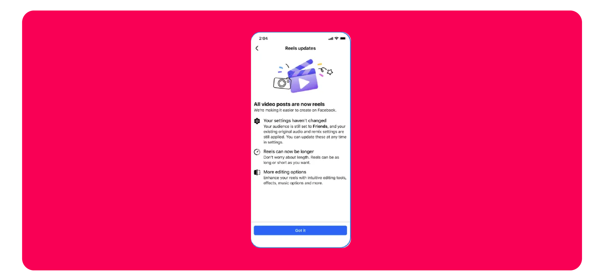 Facebook just erased the line between videos and Reels