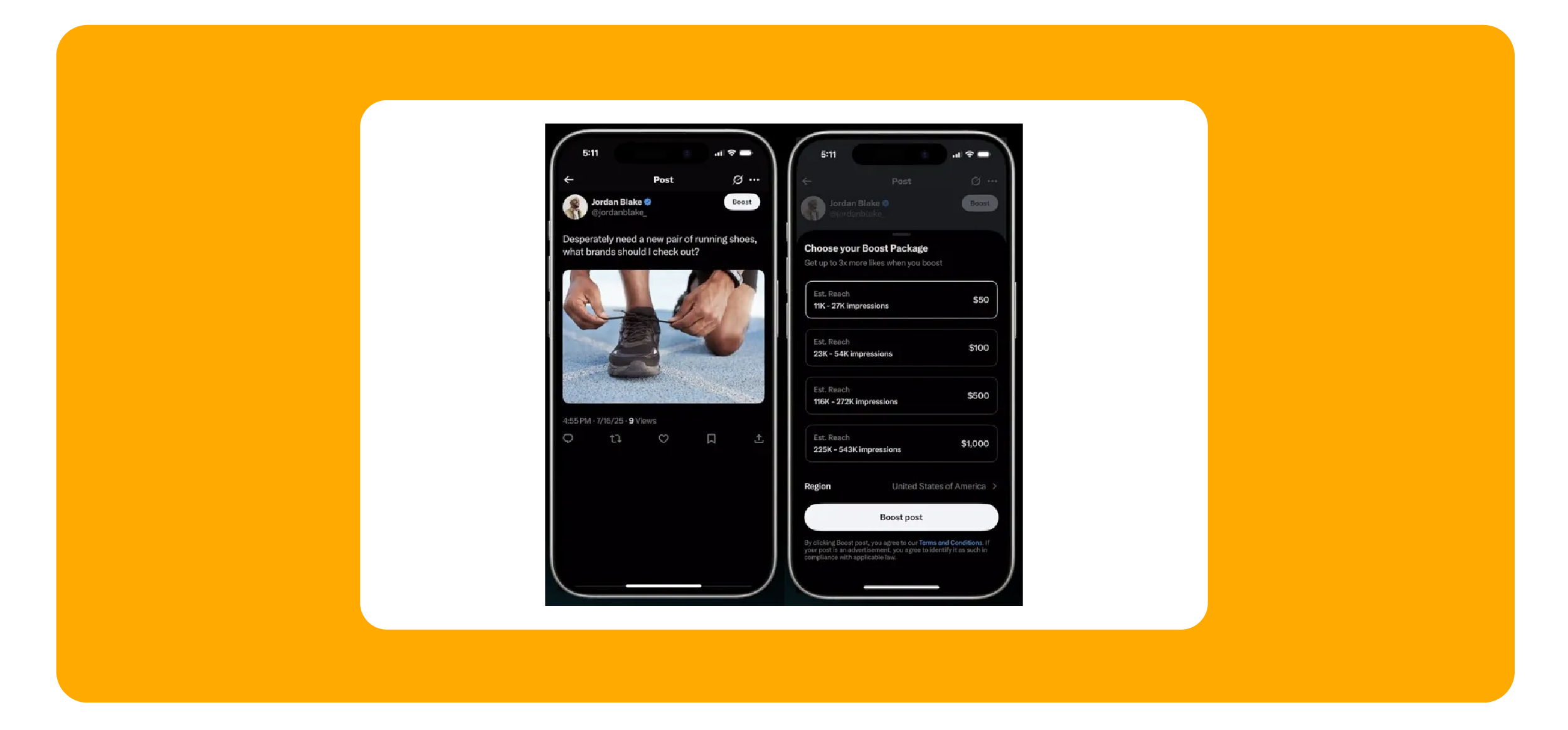 X's new "Boost" button: Because organic reach is so 2023