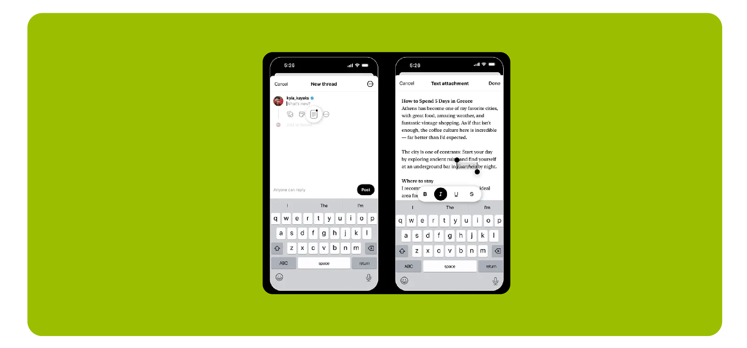 Threads goes long with 10,000 characters