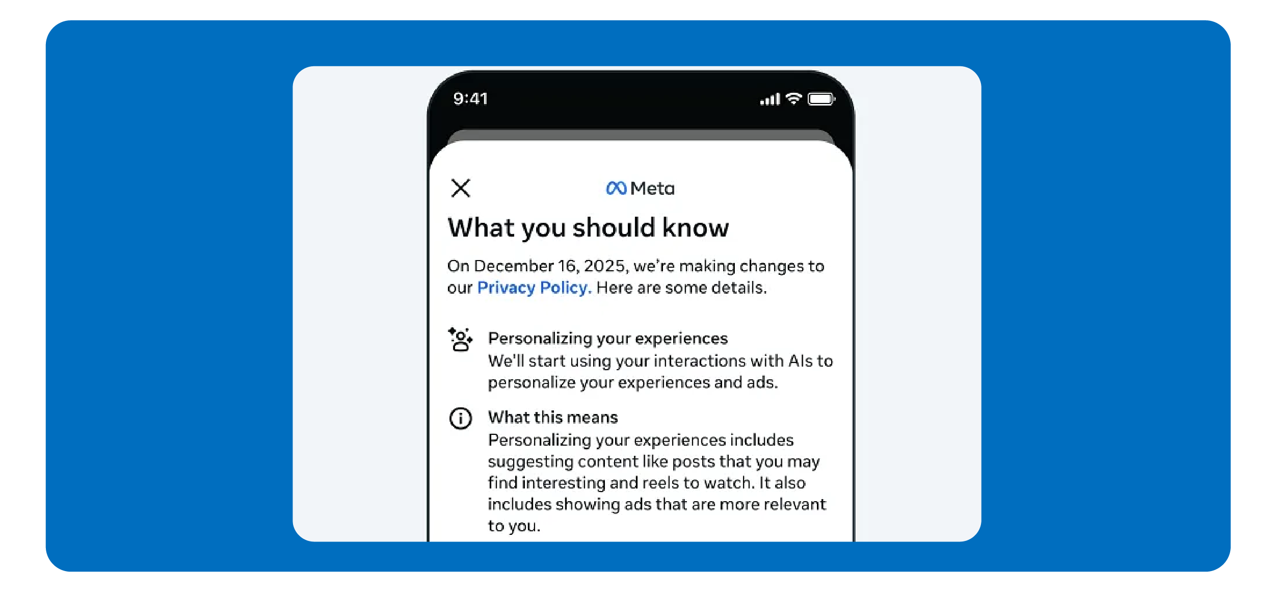 Meta AI: Part chatbot, part ads informer